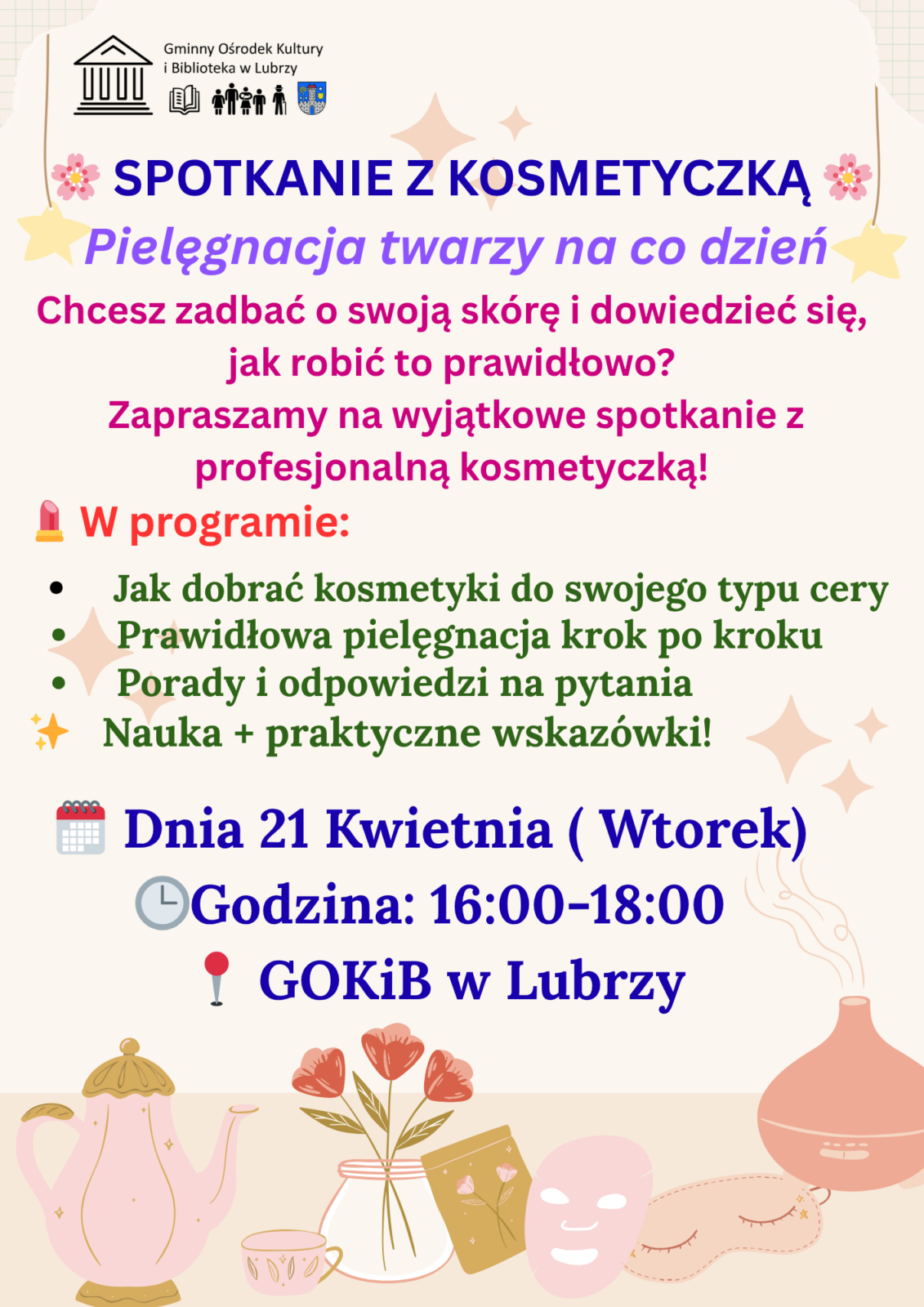 Spotkanie z kosmetyczką