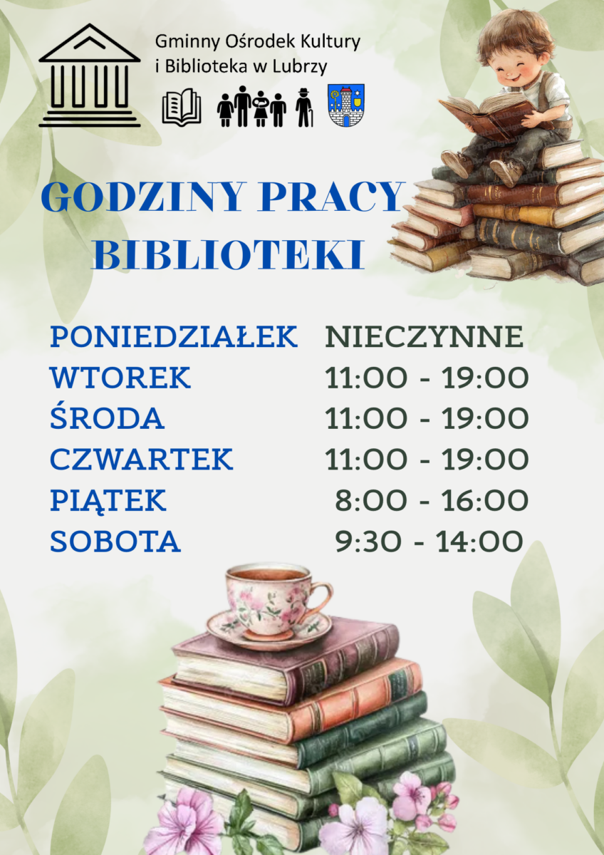 Godziny pracy biblioteki